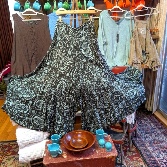 "New"Cordelia Long Tie Skirt&Palazzo Pants - Picture 3 of 14